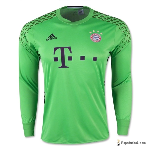 Camiseta Bayern de Múnich Verde ML Portero 2016/17